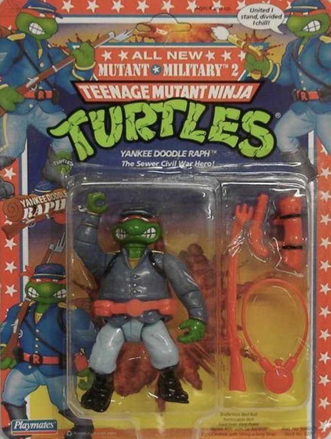 Mutant Military Yankee Doodle Raph action figure