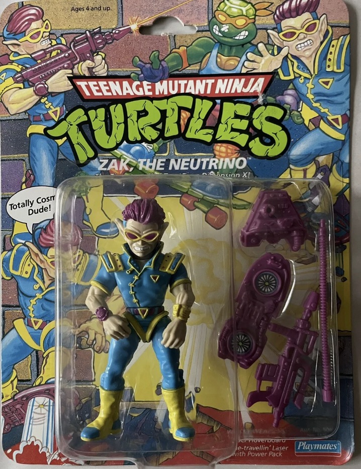 Zak The Neutrino action figure